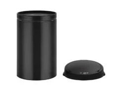 Poubelle à Capteur Automatique 40 Litres Acier Au Carbone Noir 02_0006033 -Electroménager Soldes accessoire et rangement cuisine 22205041