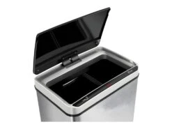 Poubelle Automatique Cuisine 50 Litres Avec Récipient Intérieur Acier Inoxydable 14_0003101 -Electroménager Soldes accessoire et rangement cuisine 9227955