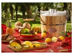 Sorbetière électrique GIVRETO En Bois 3.5 L