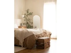 Coffre En Bois Chêne Foncé 39x33x30,5cm -Electroménager Soldes banc bout de lit malle et coffre 8926391