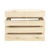 Coffre En Bois Naturel 39x33x30,5cm -Electroménager Soldes banc bout de lit malle et coffre 8926451