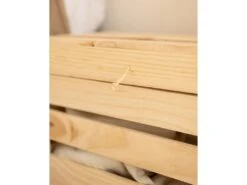 Coffre En Bois Naturel 39x33x30,5cm 10 Coffre En Bois Naturel 39x33x30,5cm -Electroménager Soldes banc bout de lit malle et coffre 8926455