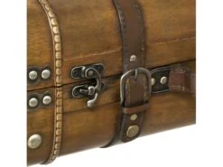 Lot De 2 Coffres De Rangement Cantines Rétro En Bois -Electroménager Soldes banc bout de lit malle et coffre 9507527