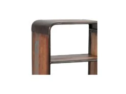 Étagère 1 Tiroir Bois Recyclé - CHALERSTON -Electroménager Soldes bibliotheque vitrine et etagere 11124381