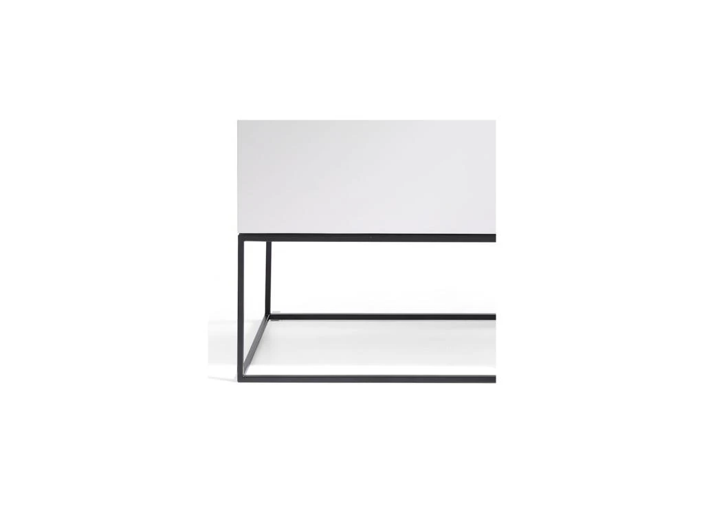 Vaisselier 4 Portes Laqué Blanc/Métal - ONEL 5 Vaisselier 4 Portes Laqué Blanc/Métal - ONEL – Image 3