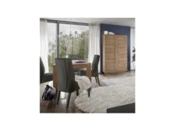 Vaisselier 2 Portes Chêne Noisette - STARS -Electroménager Soldes buffet 11128097