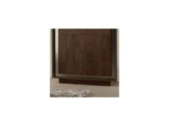 Vaisselier 4 Portes Chêne Foncé - RIMINI -Electroménager Soldes buffet 11140499