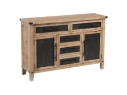 MAPAC - Buffet 2 Portes 5 Tiroirs En Epicéa