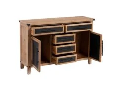 MAPAC - Buffet 2 Portes 5 Tiroirs En Epicéa -Electroménager Soldes buffet 12401881