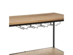 Meuble De Décoration À Roulettes Pour L'organisation De Bouteilles, Verres. 84,5 X 39,2 X 87,5 Cm -Electroménager Soldes buffet 13047547