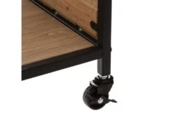 Meuble De Décoration À Roulettes Pour L'organisation De Bouteilles, Verres. 84,5 X 39,2 X 87,5 Cm -Electroménager Soldes buffet 13047551