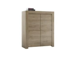 Vaisselier 4 Portes Chêne Naturel - PISE