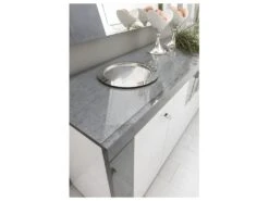 LUNA - Buffet 4 Portes Avec Led -Electroménager Soldes buffet 9514553