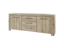 VIDSEL - Buffet 2 Portes 3 Tiroirs