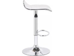 Lot De 2 Tabourets De Bar "Cosmo" - Blanc -Electroménager Soldes chaise 10586181