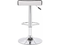 Lot De 2 Tabourets De Bar "Cosmo" - Blanc -Electroménager Soldes chaise 10586183