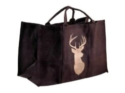 Sac à Bûches Cerf Marron
