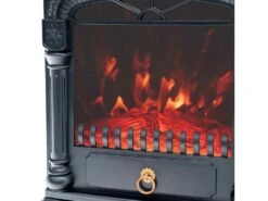 Cheminée Électrique 1950W Kekai Arizona 37x23x51 Cm Noir Avec Simulation De Feu Pour Intérieur -Electroménager Soldes cheminee 19433703