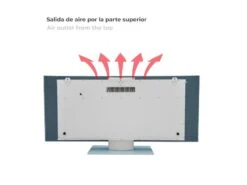 Cheminée Électrique Murale Encastrable Intérieur 1600W Kekai Alaska 128x26x61cm Simulation Feu Télécommande -Electroménager Soldes cheminee 19433743