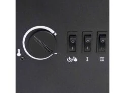 Cheminée Électrique 1950W Kekai Colorado 41x28x52 Cm Noir Avec Simulation De Feu Pour Intérieur -Electroménager Soldes cheminee 19433787