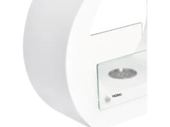 Cheminée Bioéthanol De Table Kekai Vesubio 40x18,2x35cm Brûleur En Acier Inoxydable, Verre Trempé Et Étouffoir -Electroménager Soldes cheminee 22028041