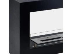 Cheminée Bioéthanol Sur Pied Kekai Krakatoa 60x26x45 Cm Brûleur En Acier Inoxydable, Verre Trempé Et Étouffoir -Electroménager Soldes cheminee 22028051