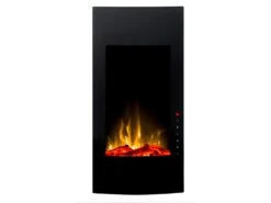 Cheminée électrique Incurvée VULCANO - L41 X P13 X H81 Cm - Noire 11 Cheminée électrique Incurvée VULCANO - L41 X P13 X H81 Cm - Noire -Electroménager Soldes cheminee 267971