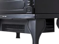 Cheminée électrique Poêle PITON - L41 X P25.5 X H56.5 Cm - Noire -Electroménager Soldes cheminee 390197