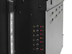 Cheminée électrique Murale LAO - L78 X P12,2 X H42,8 Cm - Noire -Electroménager Soldes cheminee 447121