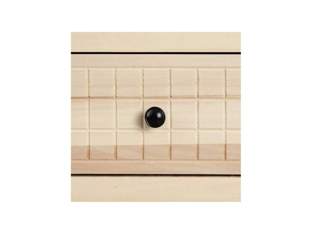 Console 2 Tiroirs Bois Clair Massif - ARENA 6 Console 2 Tiroirs Bois Clair Massif - ARENA – Image 4