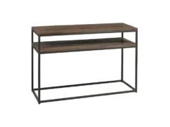 Console 2 Plateaux Bois/Métal - PELTY