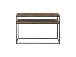 Console 2 Plateaux Bois/Métal - PELTY -Electroménager Soldes console 11129401