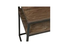 Console 2 Plateaux Bois/Métal - PELTY -Electroménager Soldes console 11129403