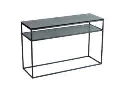 Console Acier/Céramique Anthracite Mat - JANIE