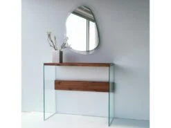 Meubles En Bois Avec 100% Panneaux De Particules Plaqués En Mélamine. 91x80x37 -Electroménager Soldes console 13050453