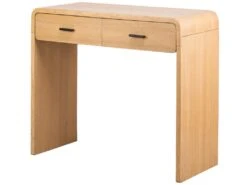 Console 2 Tiroirs En Bois