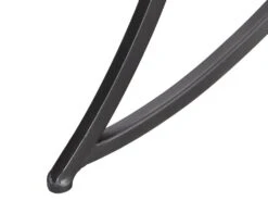 Console En MDF Et Métal - Naturel Et Noir - LOLANA -Electroménager Soldes console 13423703