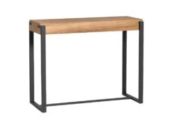Console Fixe Bois/Métal - TANTOR