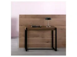 Console Fixe Bois/Métal - TANTOR -Electroménager Soldes console 14341263