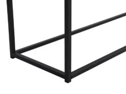 Console Avec 2 Tiroirs En MDF, Verre Trempé Et Métal - Naturel Foncé - CAMATA 19 Console Avec 2 Tiroirs En MDF, Verre Trempé Et Métal - Naturel Foncé - CAMATA -Electroménager Soldes console 15073701