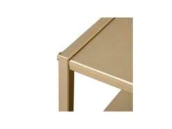 Console 1 étagère Métal Doré - ZINA N°1 -Electroménager Soldes console 17629047