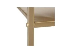 Console 1 étagère Métal Doré - ZINA N°1 -Electroménager Soldes console 17629051