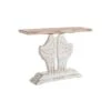 Console Ailes D'ange Bois Naturel/blanchi - LAMU -Electroménager Soldes console 17629055