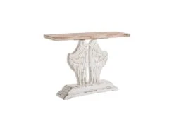 Console Ailes D'ange Bois Naturel/blanchi - LAMU