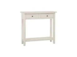 Console 2 Tiroirs Blanc Cassé - RIF