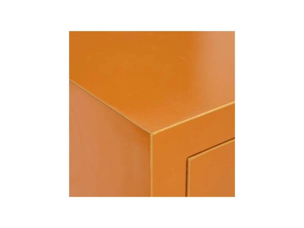 Console 4 Portes, 3 Tiroirs Orange Meuble Chinois - PEKIN 6 Console 4 Portes, 3 Tiroirs Orange Meuble Chinois - PEKIN – Image 4