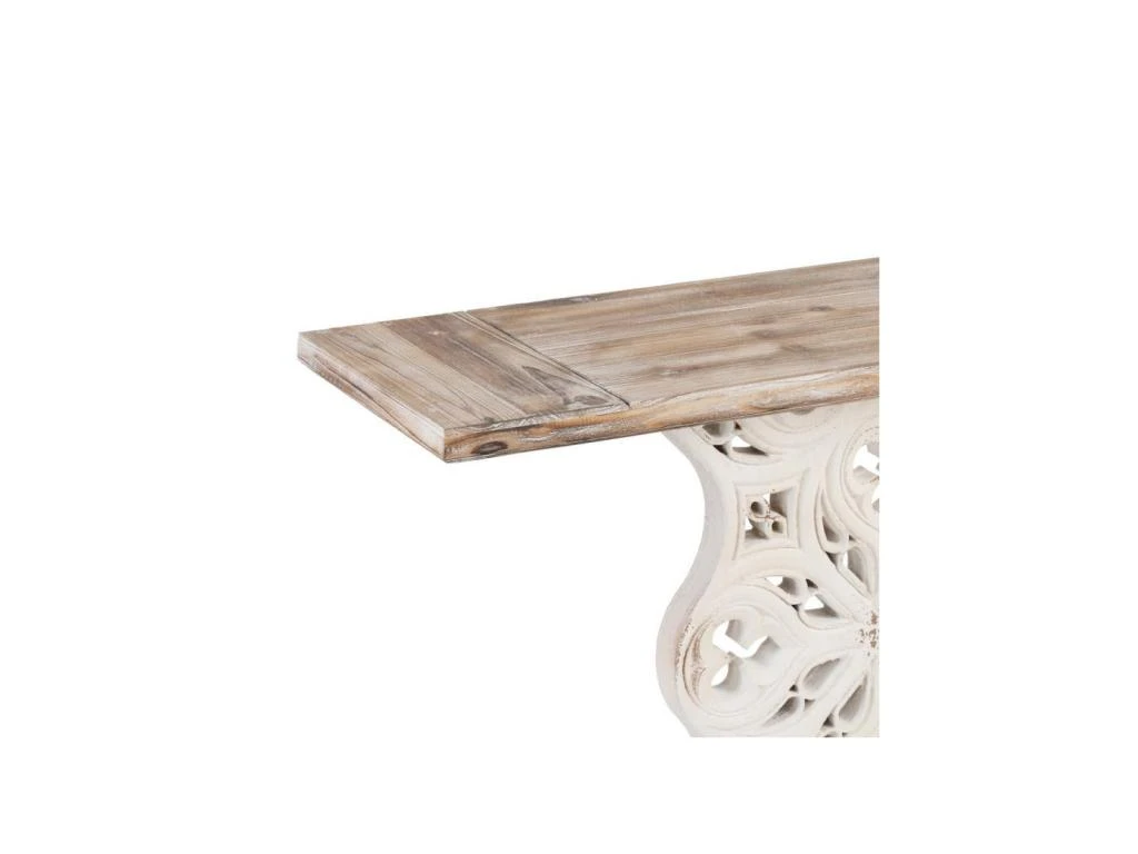 Console Bois Blanchi - ROSANA 5 Console Bois Blanchi - ROSANA – Image 3