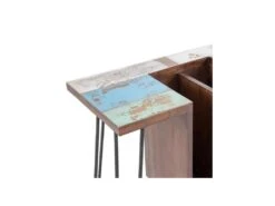 Console 2 Niches Bois/Métal - ARTI 10 Console 2 Niches Bois/Métal - ARTI -Electroménager Soldes console 17787555