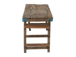 Console Bois Recyclé Vieilli - LEYDE -Electroménager Soldes console 17787607