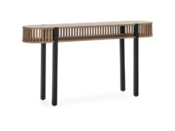 Console 150 X 33 X 80 Cm Bois, Métal